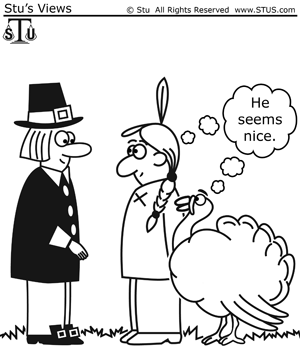 Thanksgiving Day Cartoon