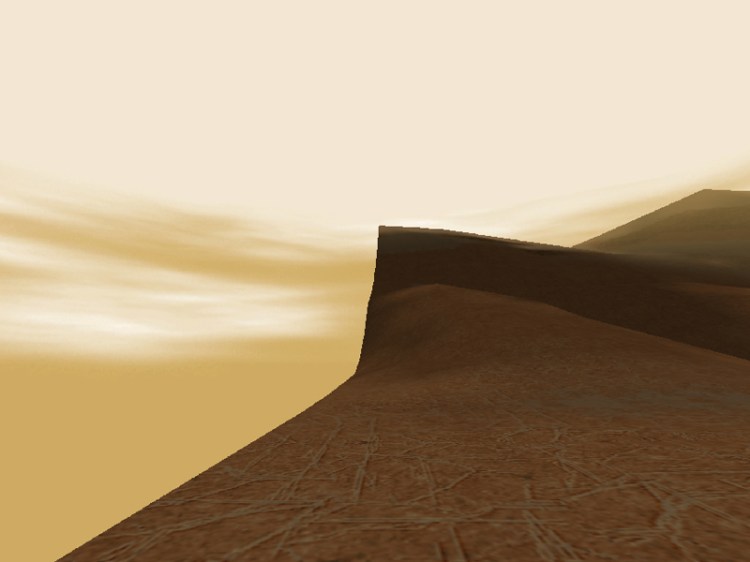 The Edge of the World, Screenshot on Paper, 30"x40"