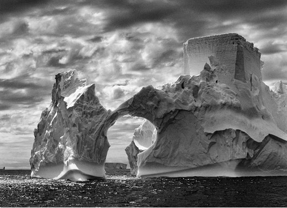 An iceberg in Antartica, photographed in 2005.