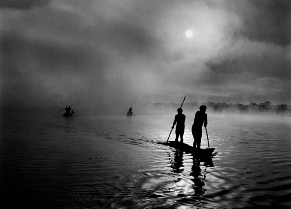 Fishermen in Mato Grosso, Brazil, a 2005 