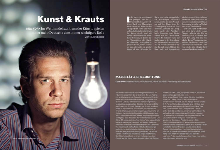 Manager Magazine - Evan Kafka