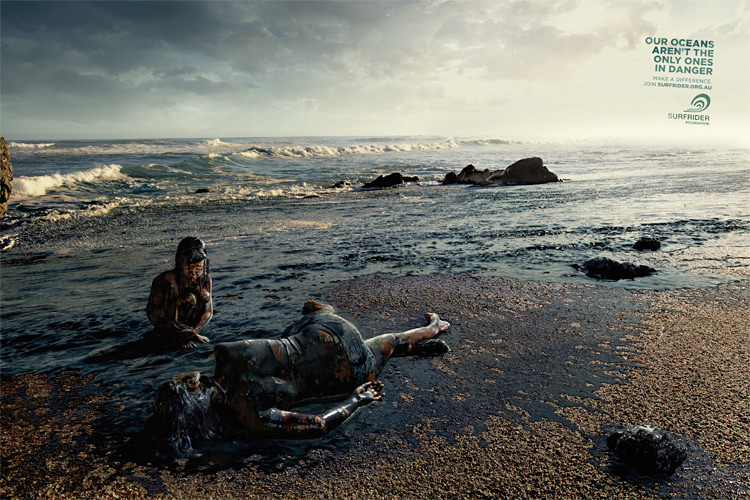 Adam Taylor Surfrider oil