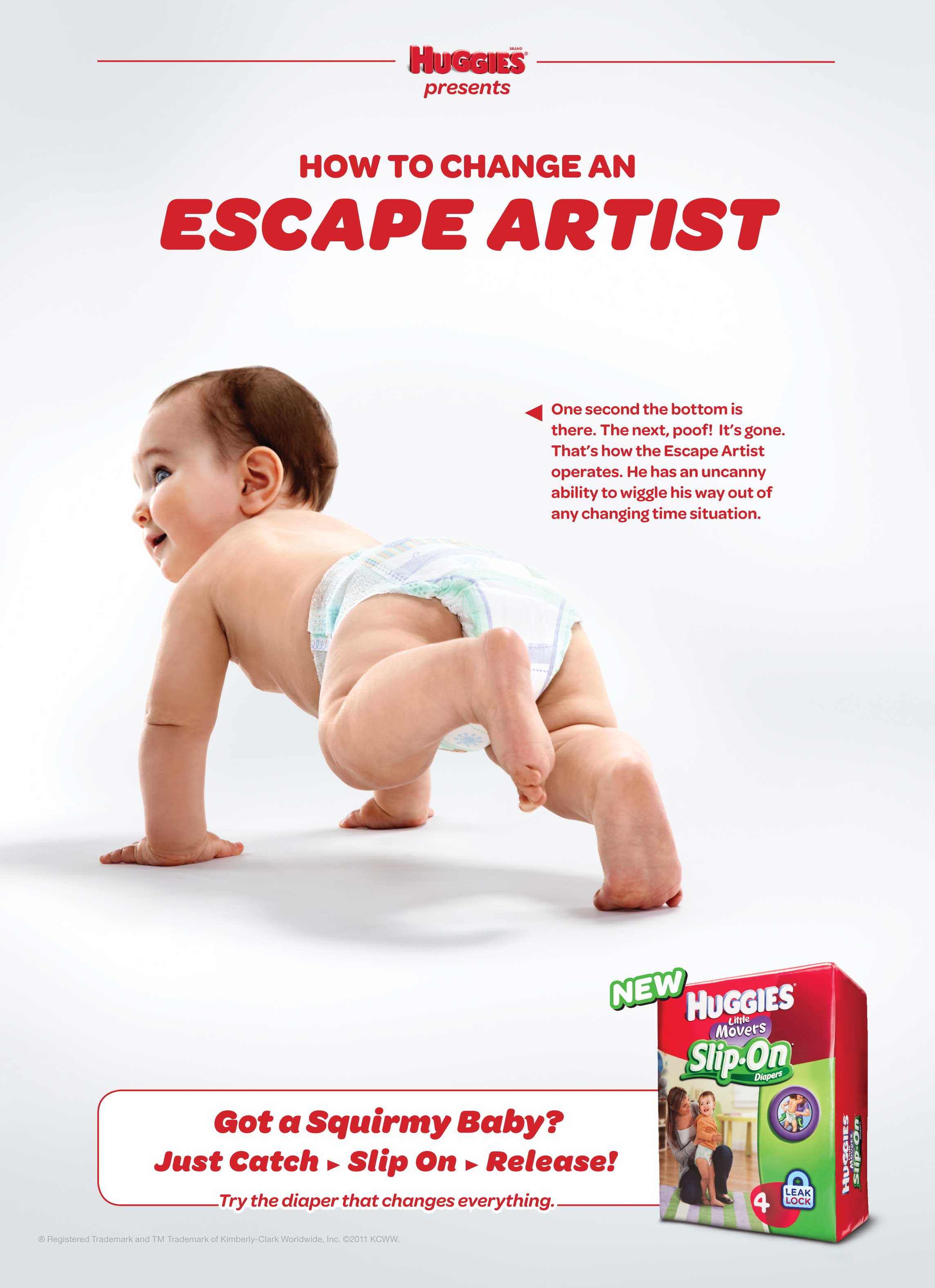 Evan Kafka - Huggies Slip-Ons Escape Artist