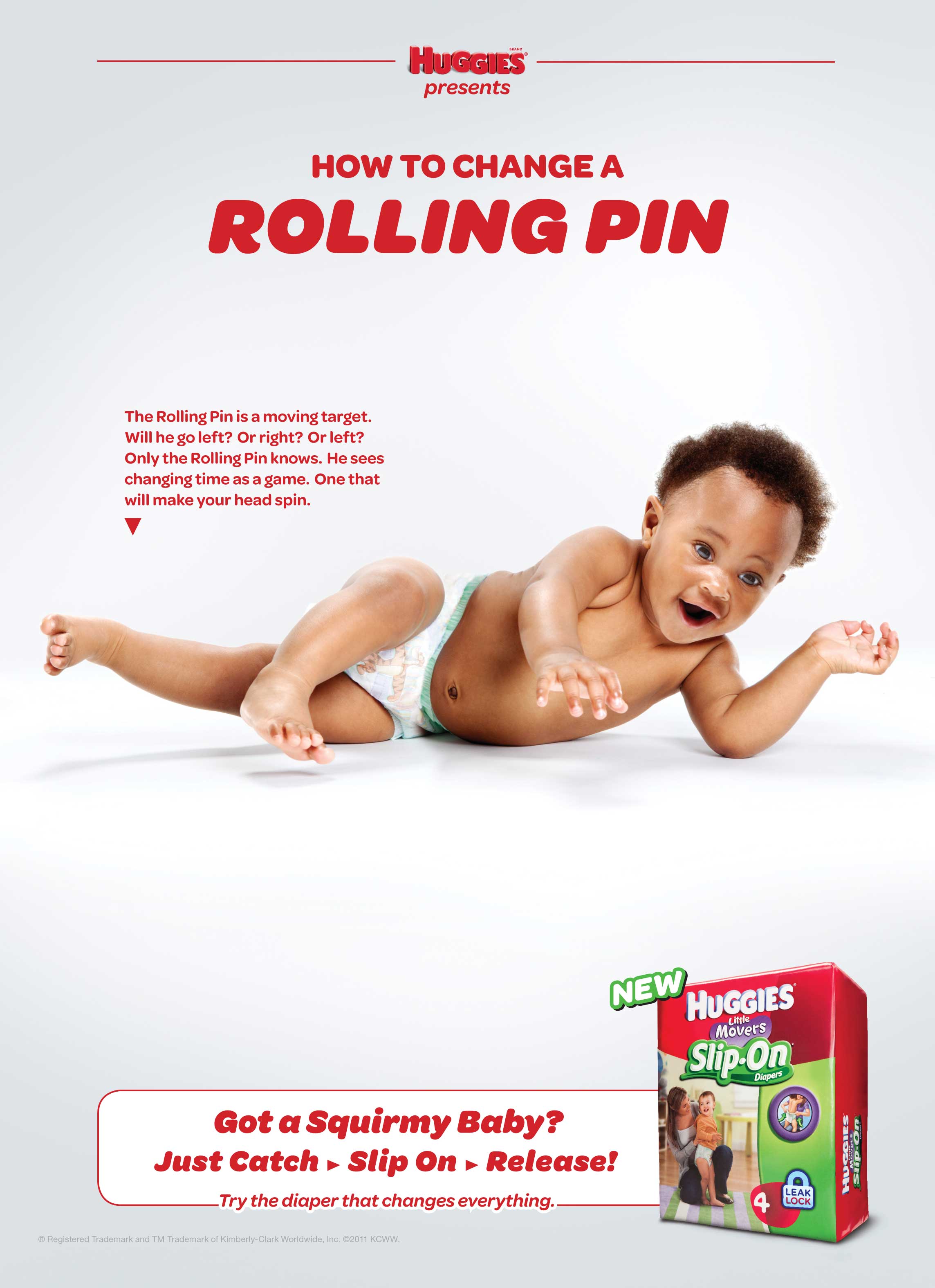 Evan Kafka - Huggies Slip-Ons Rolling Pin