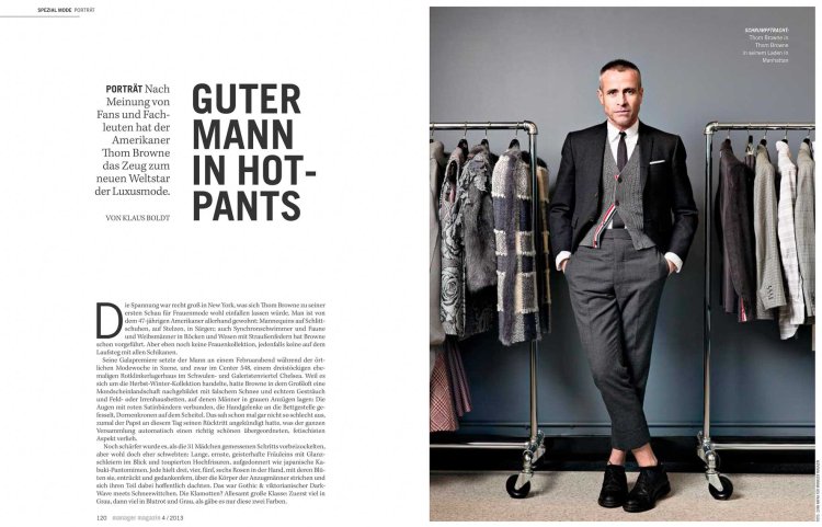 Thom Browne - Evan Kafka