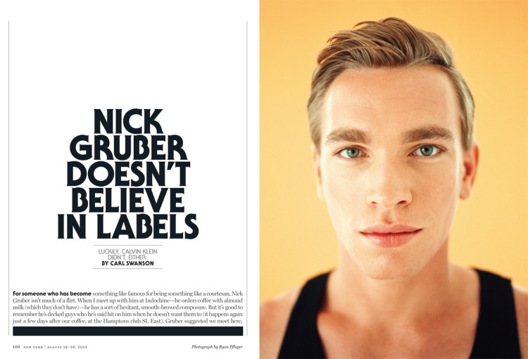 Ryan Pfluger - Nick Gruber Tearsheet