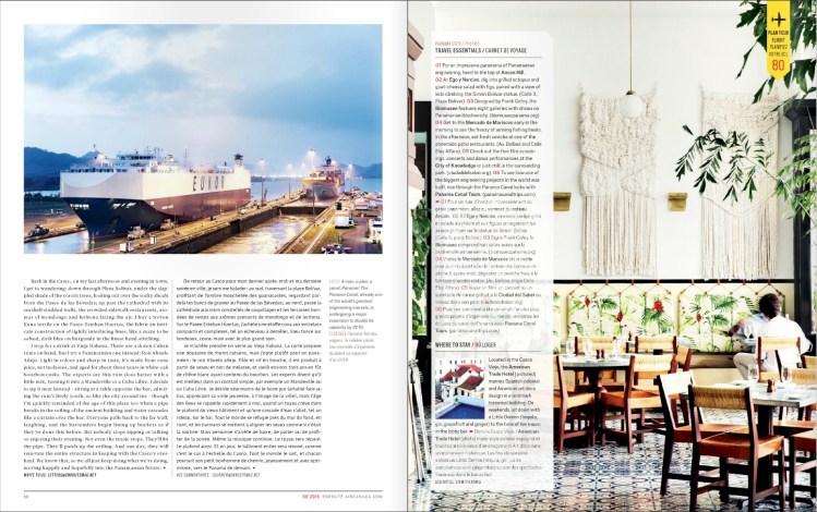 Enroute Panama spread 3